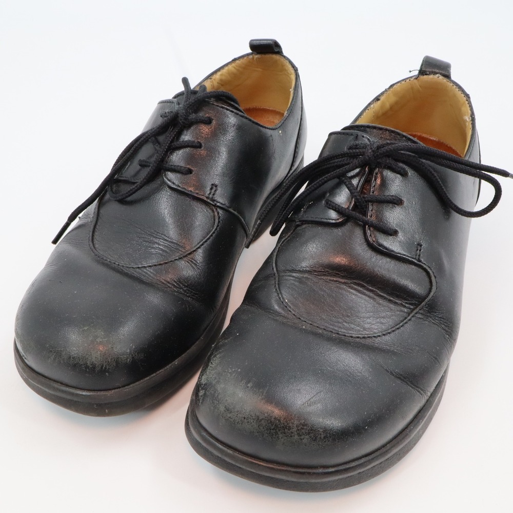 Birkenstock Footprints Leather Oxford Shoes Womens‎ 37 Black Lace Up Derby